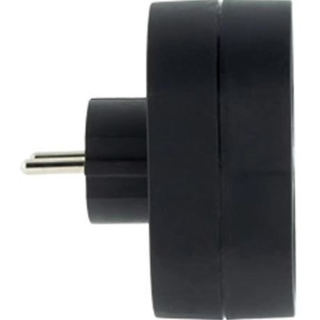 Prise biplite Schuko 16A Noir - Zenitech