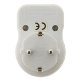 Prise Schuko 16A + interrupteur - Blanc - Zenitech