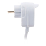 Prolongateur HO5VV-F 3m avec prise gigogne - Blanc - Zenitech