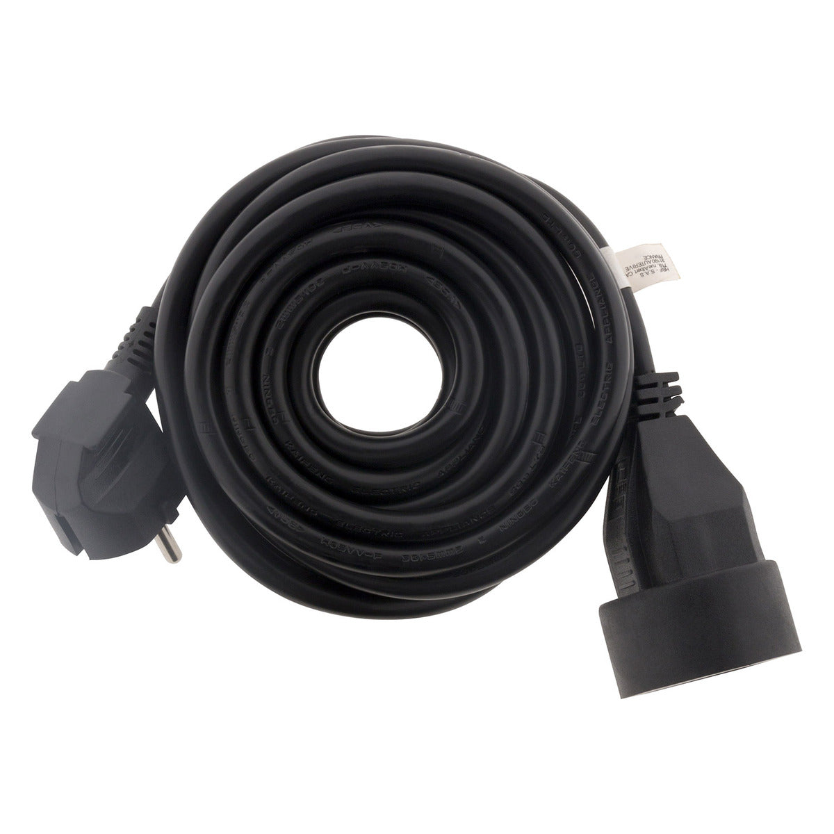 Prolongateur 16A 2P+T HO5VV-F 3G1,5mm² - Zenitech
