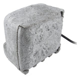 Bloc pierre 4x16A + 2 interrupteurs 1,5m - Gris - Zenitech