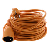 Prolongateur jardin 16A HO5VV-F 3G1,5 2P+T - orange - Zenitech