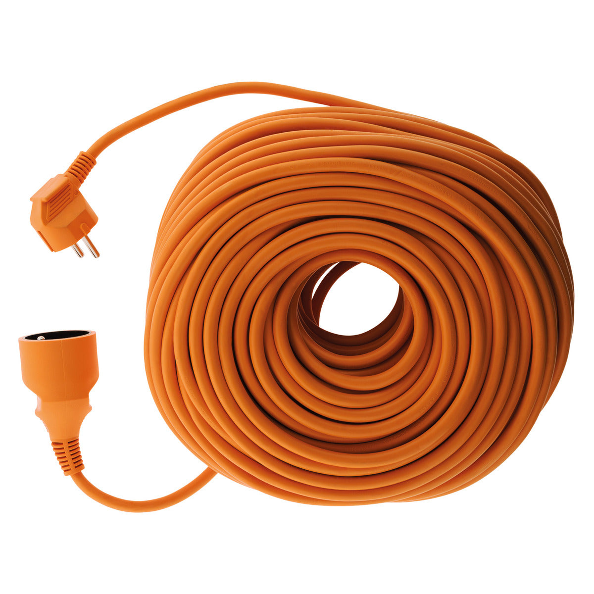 Prolongateur jardin 16A HO5VV-F 3G1,5 2P+T - orange - Zenitech