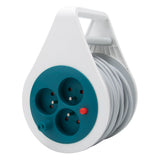 Mini enrouleur design 3 prises 2P+T - 7m - Zenitech