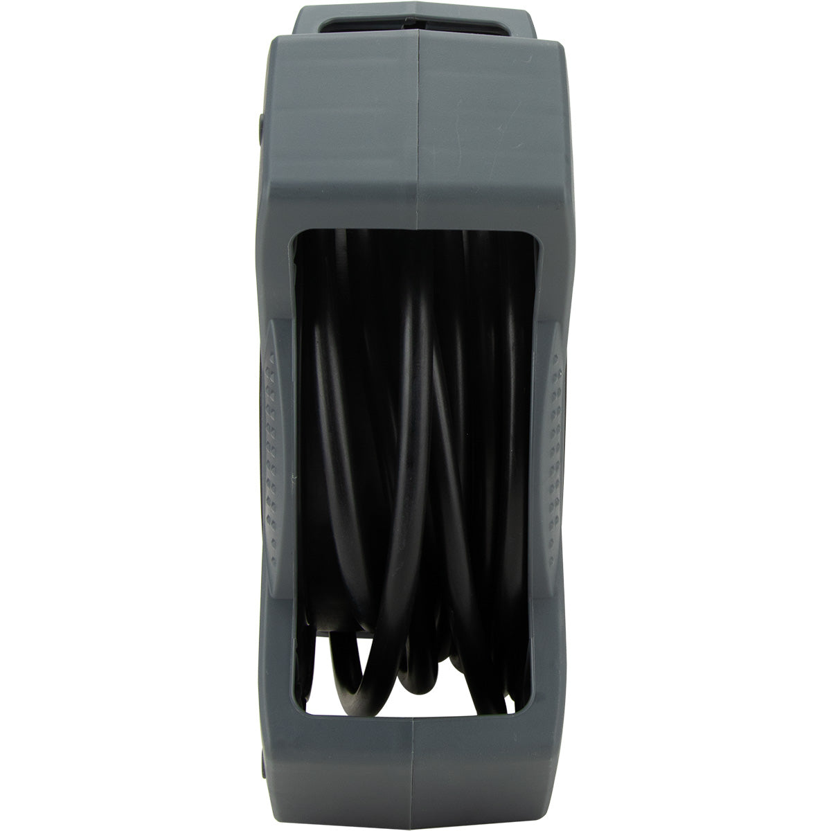 Enrouleur domestique 3/5m 4 prises 2P+T - gris et noir - Zenitech
