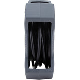 Enrouleur domestique 3/5m 4 prises 2P+T - gris et noir - Zenitech