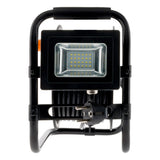 Enrouleur électrique 4 x 2P+T + projecteur LED 15m - Orange - Zenitech