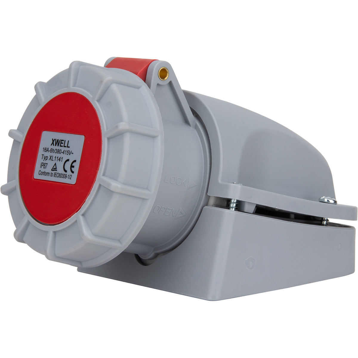 Socle IEC309 3P+T - Zenitech