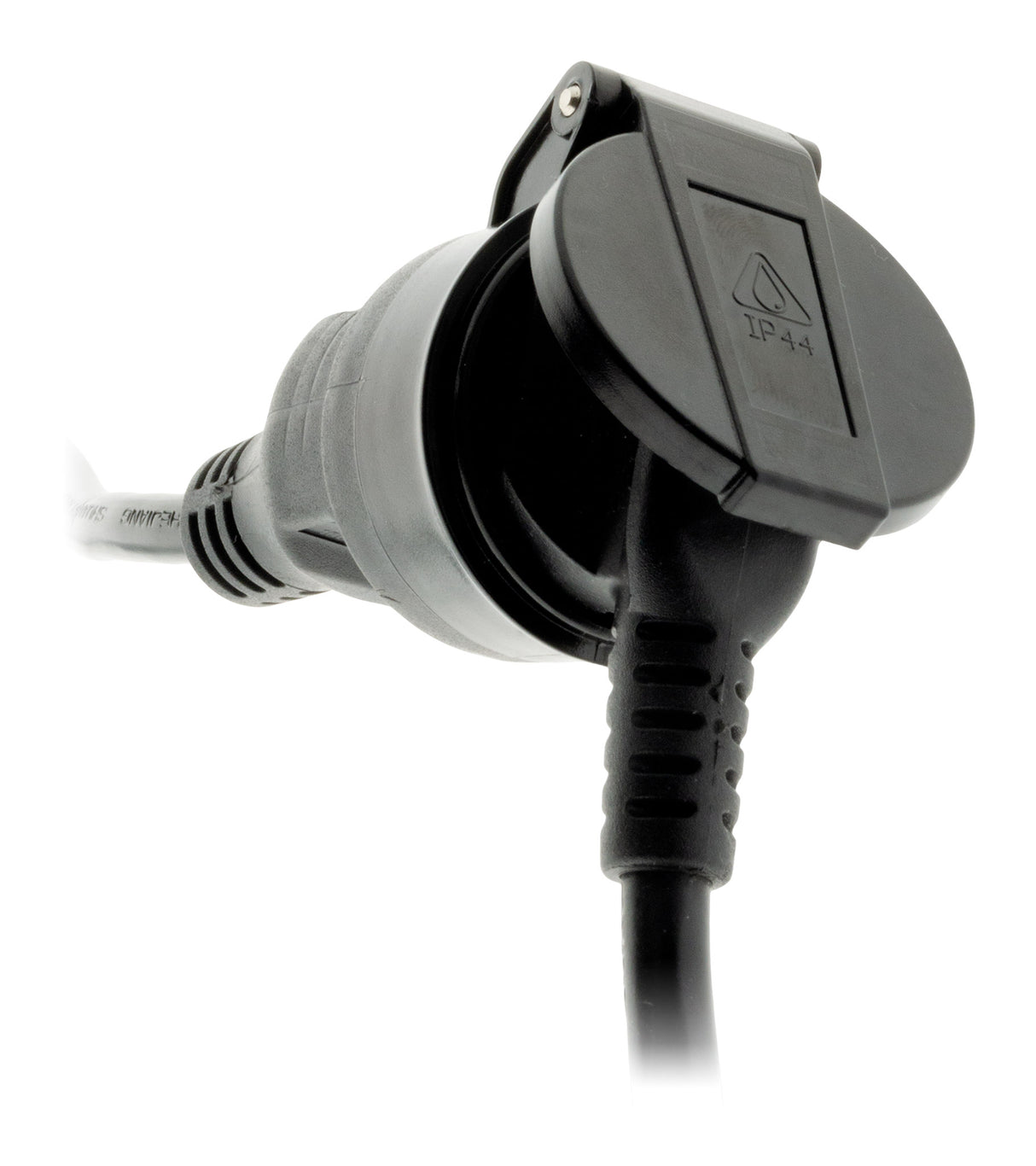 Adaptateur femelle 16A 2P+T en mâle CEE17 - Bleu - Zenitech