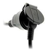 Adaptateur femelle 16A 2P+T en mâle CEE17 - Bleu - Zenitech
