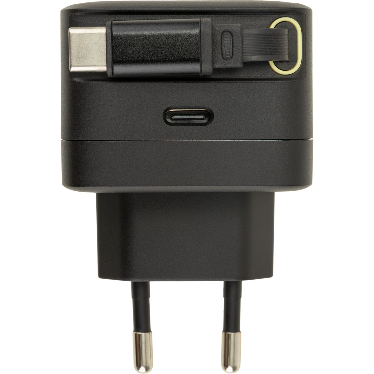 Chargeur USB-C + câble rétractable 70cm - Watt and Co