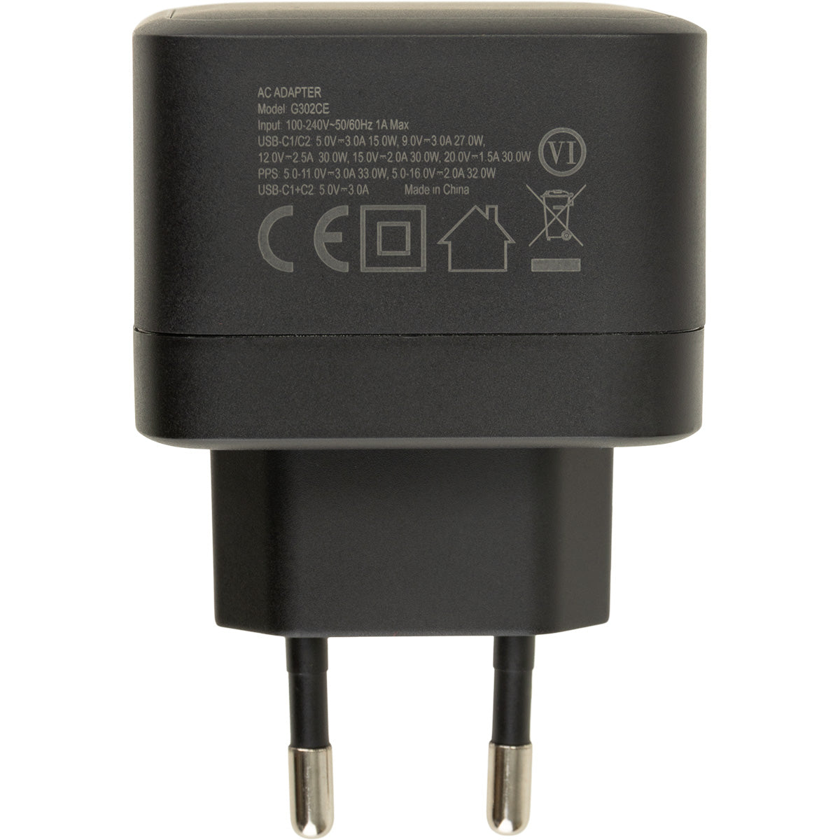 Chargeur USB-C + câble rétractable 70cm - Watt and Co