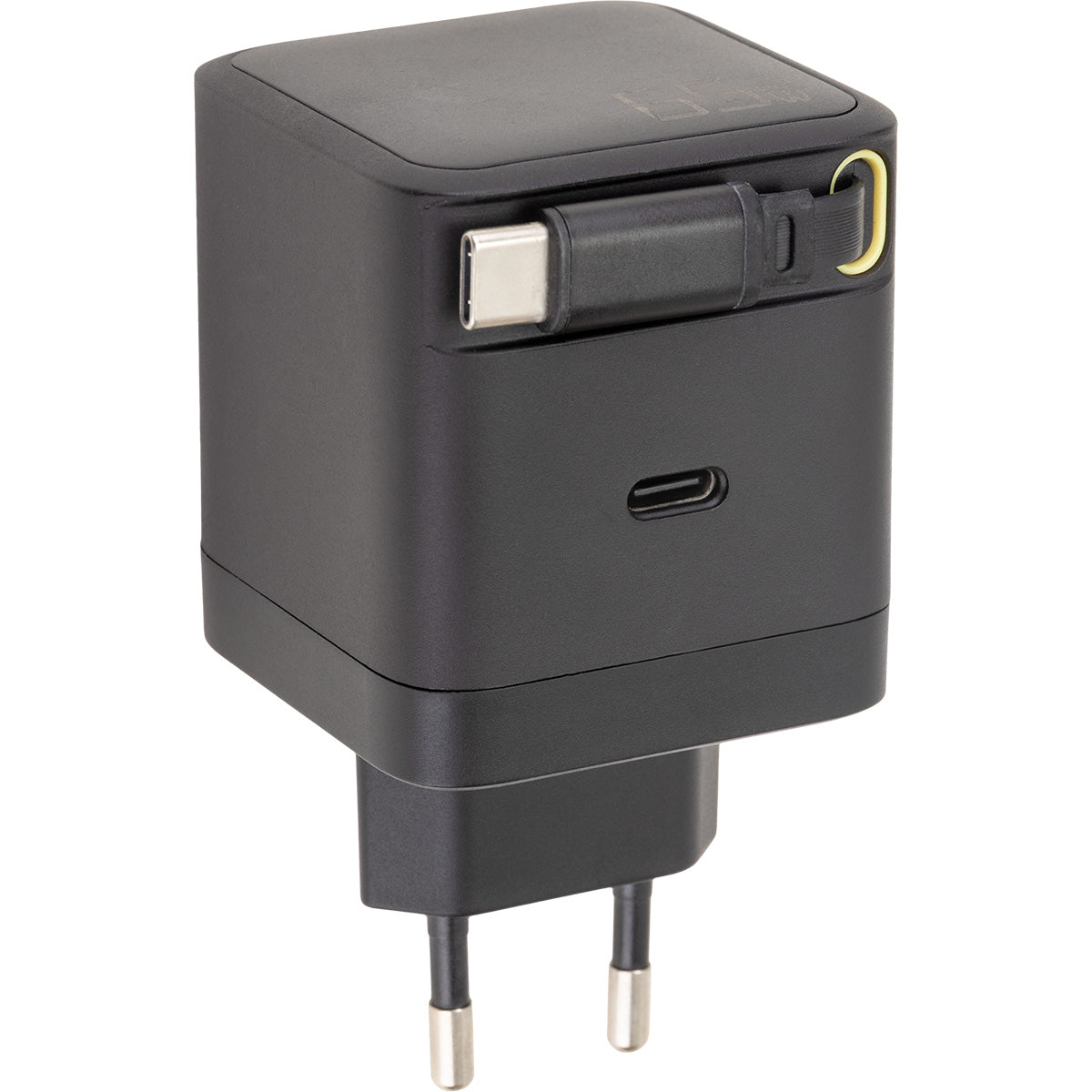 Chargeur USB-C + câble rétractable 70cm - Watt and Co