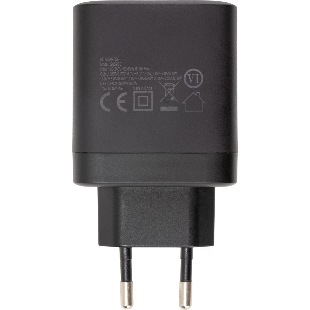 Chargeur USB-C + câble rétractable 70cm - Watt and Co