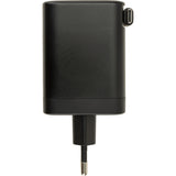 Chargeur secteur 1 x USB-A 2 x USB-C + câble rétractable 70cm - Watt and Co