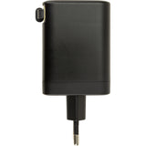 Chargeur secteur 1 x USB-A 2 x USB-C + câble rétractable 70cm - Watt and Co