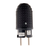 Fiche caoutchouc mâle 16A - 2P+T - Zenitech