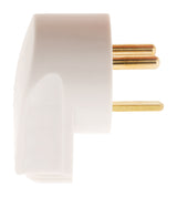 Fiche mâle 20A coudée 2 P+T - Zenitech
