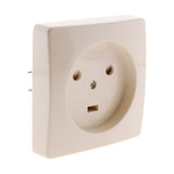 Prise à encastrer 20A - 2P+T - blanc - Zenitech
