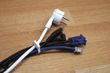 Lot de 6 clips pour cordons et câbles - Zenitech