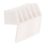 Lot de 2 ranges câble (auto-collants) - 5 fixations - Zenitech