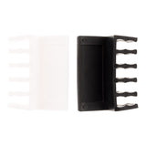 Lot de 2 ranges câble (auto-collants) - 5 fixations - Zenitech