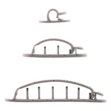 Lot de 10 fixes et range cordon ou câble (autocollants) - Zenitech