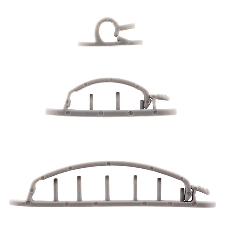 Lot de 10 fixes et range cordon ou câble (autocollants) - Zenitech