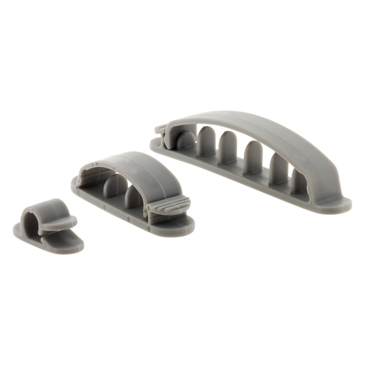 Lot de 10 fixes et range cordon ou câble (autocollants) - Zenitech