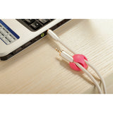 Lot de 6 doubles clips pour câbles - Zenitech