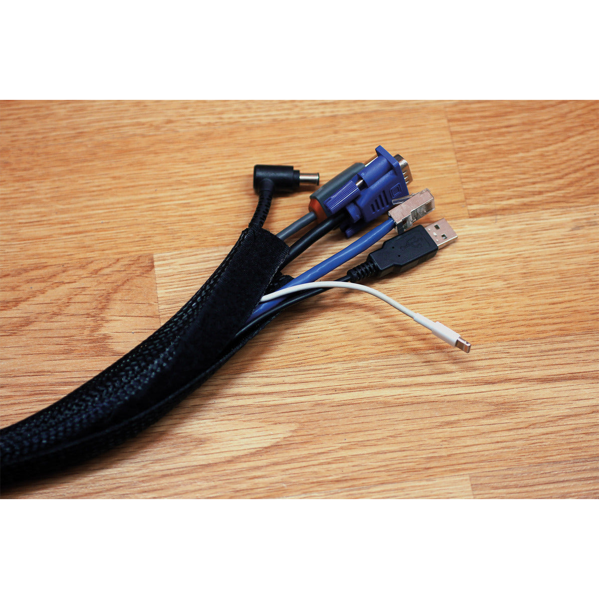 Gaine auto agrippante 2m - range cordons ou câbles - Zenitech