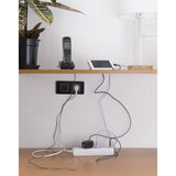 Boite cache multiprise Blanche - Zenitech