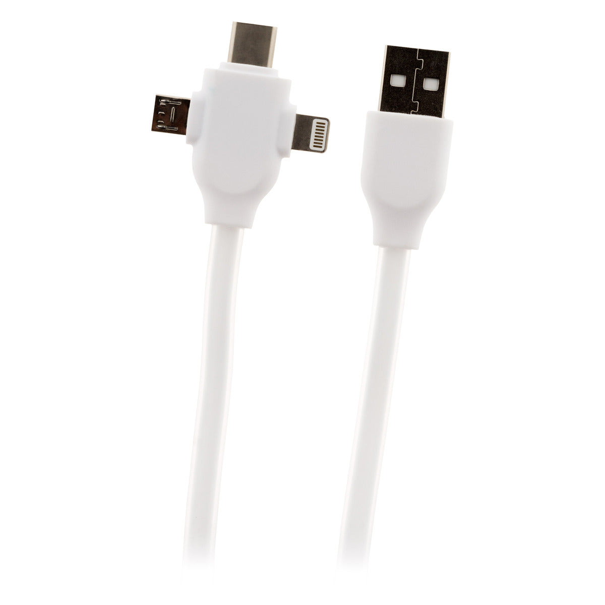 Câble USB universel USB-C, Micro USB et Lightning - Zenitech