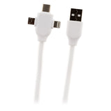 Câble USB universel USB-C, Micro USB et Lightning - Zenitech