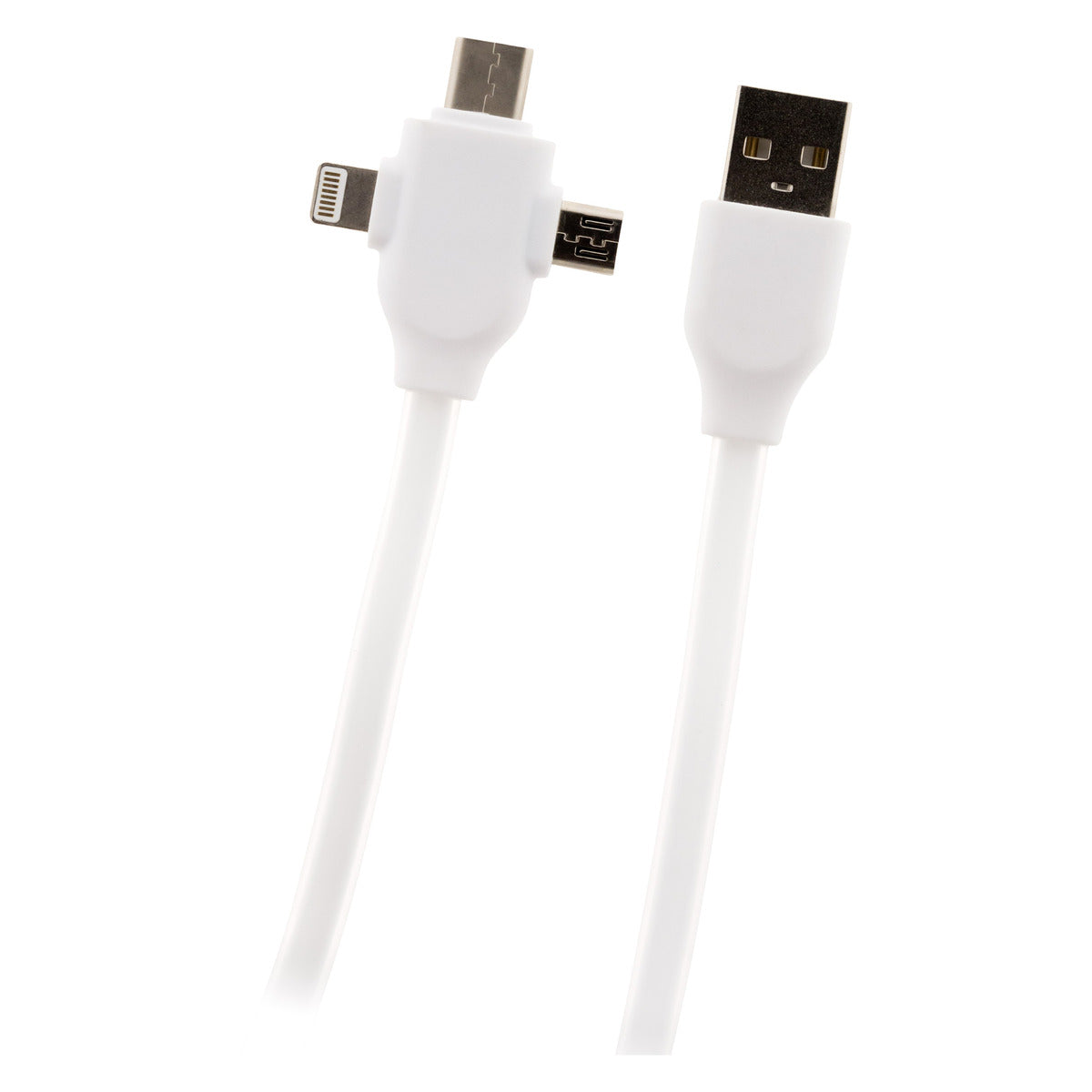 Câble USB universel USB-C, Micro USB et Lightning - Zenitech