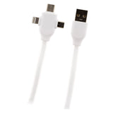 Câble USB universel USB-C, Micro USB et Lightning - Zenitech