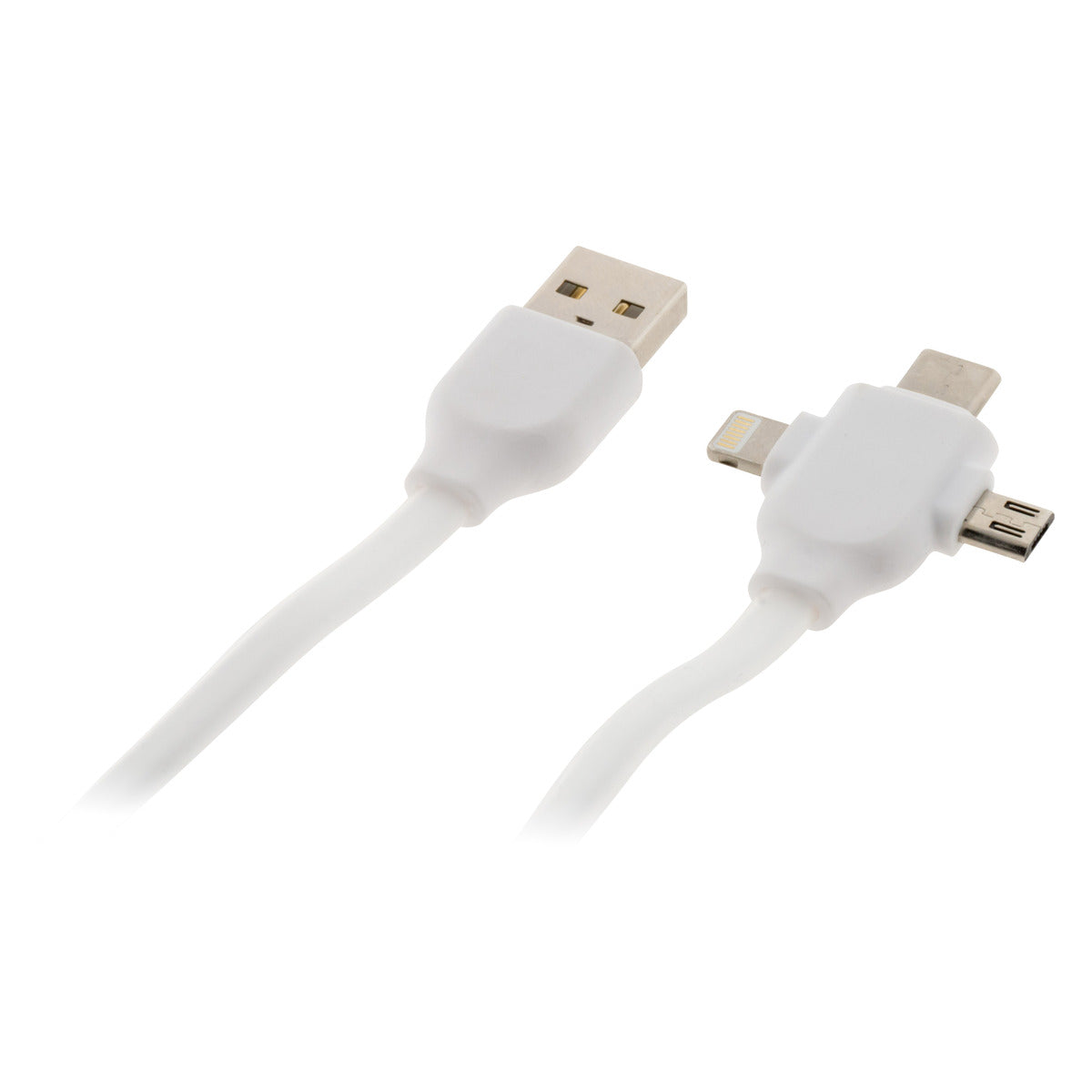 Câble USB universel USB-C, Micro USB et Lightning - Zenitech