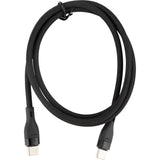 Câble USB-C vers USB-C 60W longueur 1m - noir - Zenitech
