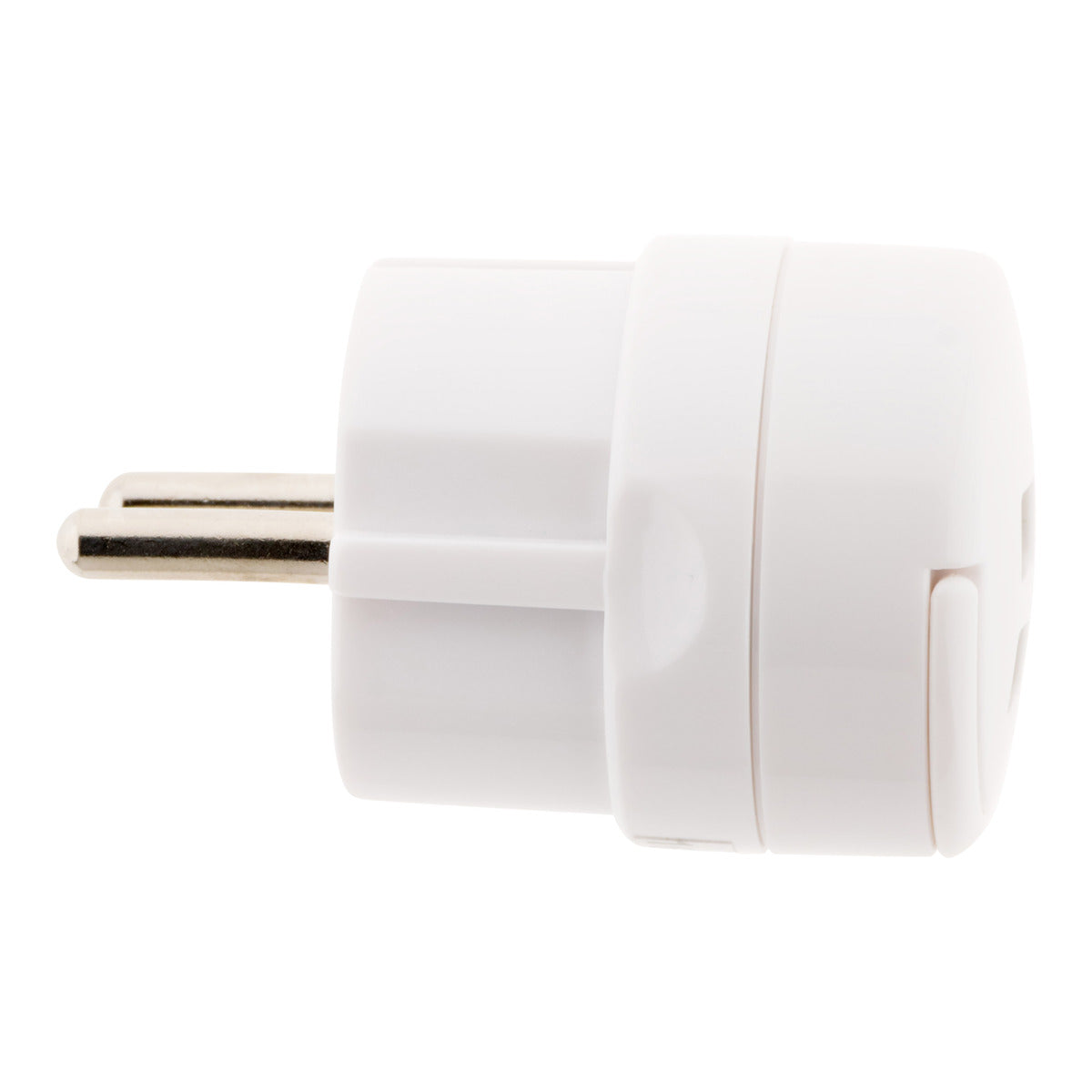 Double chargeur USB 2,1A avec anneau d'extraction Blanc - Zenitech