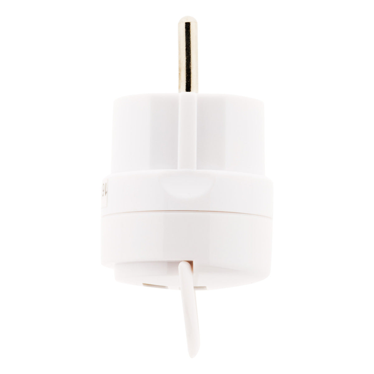 Double chargeur USB 2,1A avec anneau d'extraction Blanc - Zenitech