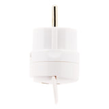 Double chargeur USB 2,1A avec anneau d'extraction Blanc - Zenitech