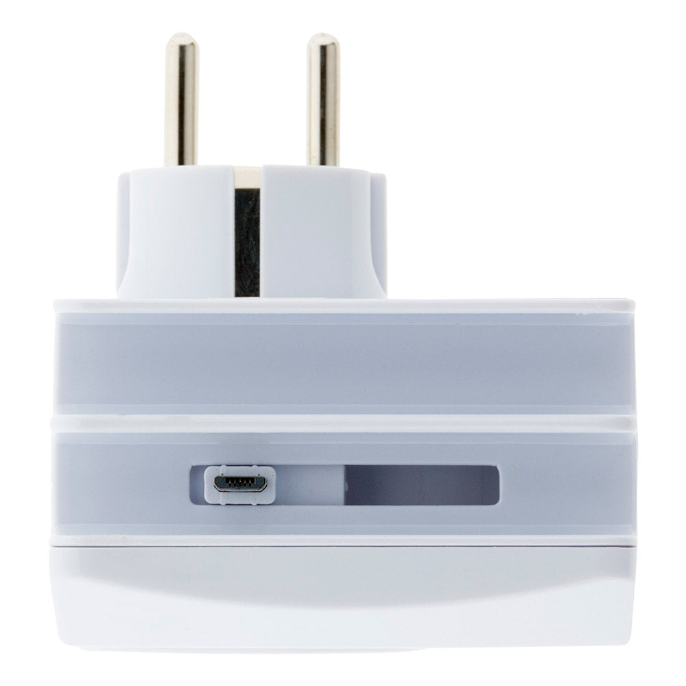 Chargeur 1 prise 16A + 2 USB + micro USB - Zenitech