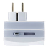 Chargeur 1 prise 16A + 2 USB + micro USB - Zenitech