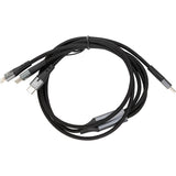 Triple câble USB-C, Lightning, Micro-USB - 1m - Zenitech