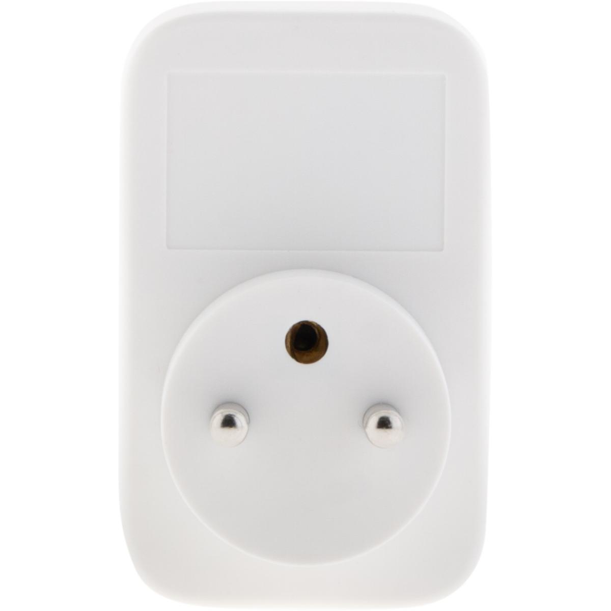 Prise murale 2P+T 16A 230V 3680W - USB A + USB-C - Watt and Co