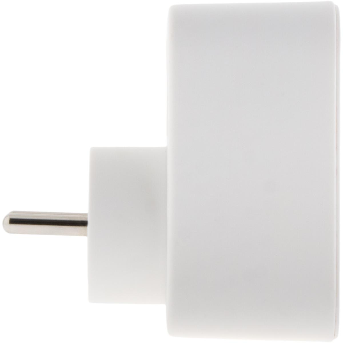 Prise murale 2P+T 16A 230V 3680W - USB A + USB-C - Watt and Co