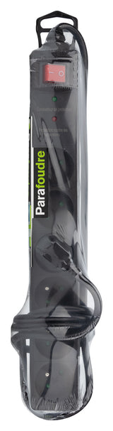 Bloc parafoudre 6x16A + interrupteur 1,4m 3G1,5mm²- Zenitech
