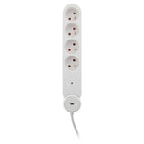 Multiprise parafoudre Schuko 16A + interrupteur - Zenitech