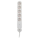 Multiprise parafoudre Schuko 16A + interrupteur - Zenitech