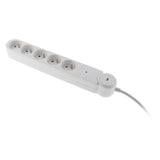Multiprise parafoudre Schuko 16A + interrupteur - Zenitech